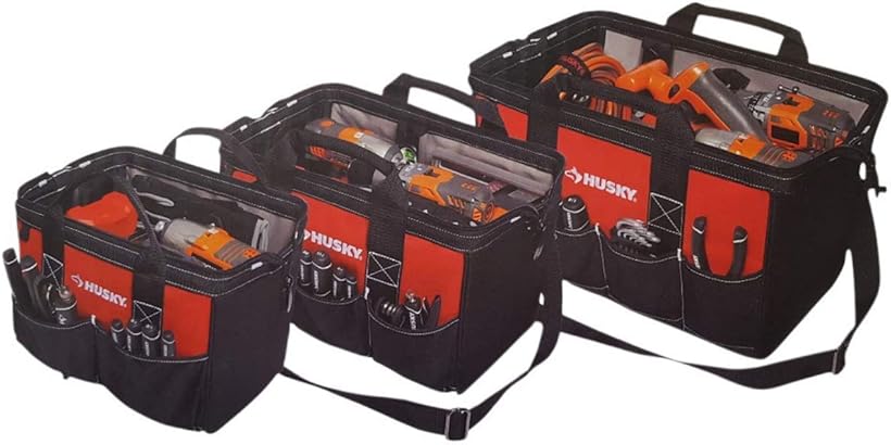 Husky Tool Bag Combo Red